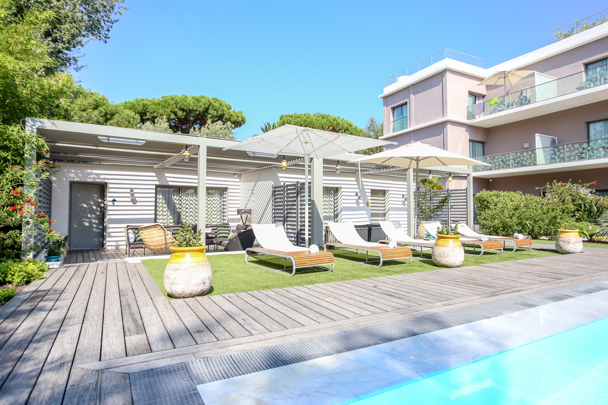 Kube Saint-Tropez - Junior Suite IBIZA - Private Terrace